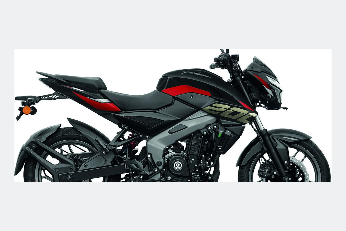 Bajaj Pulsar NS200 del catálogo actualizado de Grupo UMA